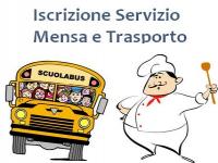 ISCRIZIONE MENSA E TRASPORTO SCOLASTICI PER L'A.S. 2021/2022